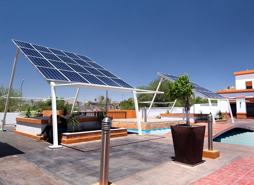 Instalacion de sistema fotovoltaico por Pueblo Solar